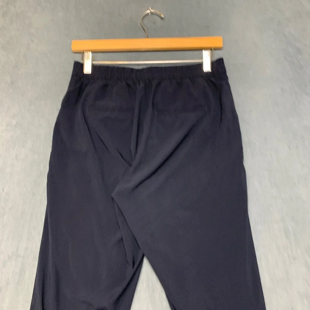 Banana Republic Airstretch Chino Pants Mens XS Black Slash Pockets Business